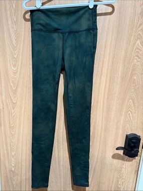 Athleta Forest Green High-Waist Leggings